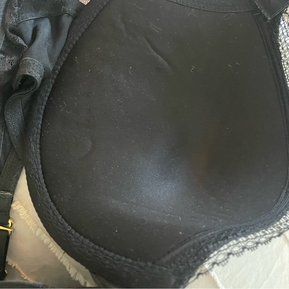 Victoria's Secret Elegant Black Lace Push Up Bra 36C - Picture 5 of 5